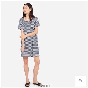 Everlane relaxed striped T-shirt dress
